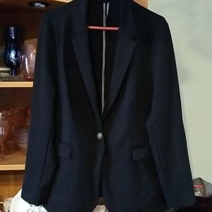 Ponte Knit Plus Size Jacket